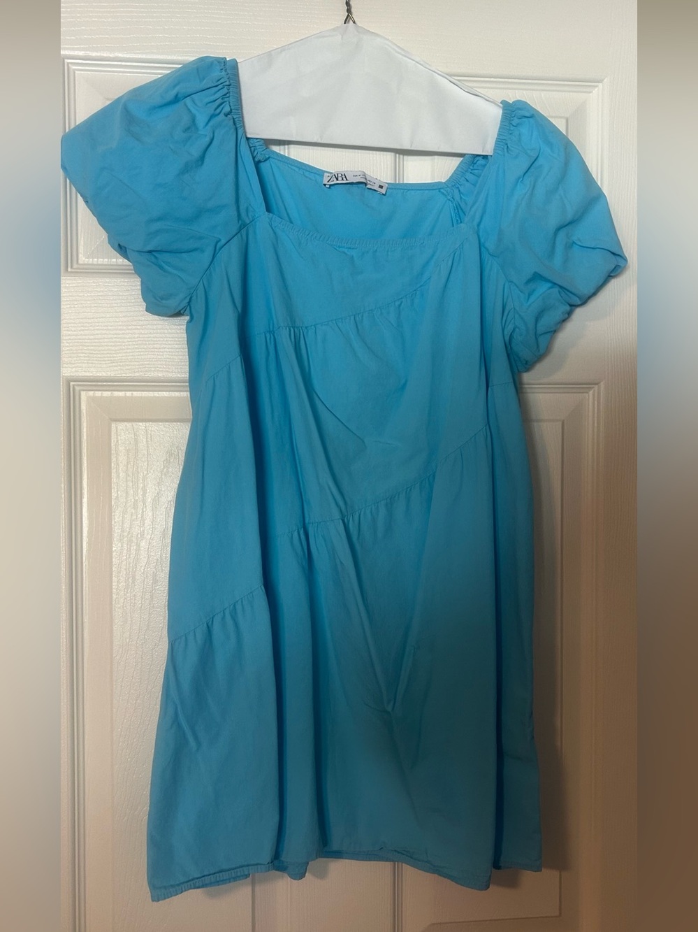 Zara Mini Blue Dress